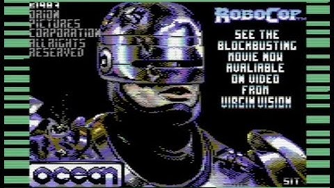 C64 Robocop Loader And Title Music Ocean Loader 4