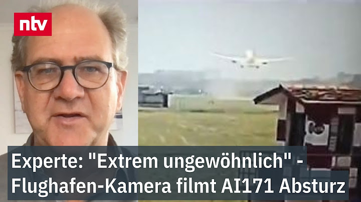 Experte: "Extrem ungewöhnlich" - Flughafen-Kamera filmt AI171 von Start bis Absturz