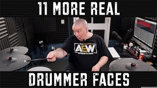 11 More Real Drummer Faces I've Seen