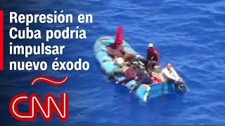 Se espera que la represión de Cuba impulse un número récord de cubanos que huyen en barco