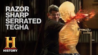 Forged in Fire: Teeth of the Tegha SHREDS the Final Round *SPLITTIP BLADE* (Season 8) | History