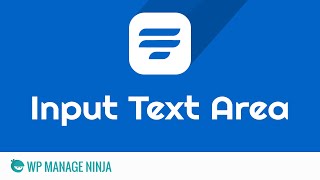 Text Area Input Field in WP Fluent Form WordPress Plugin screenshot 2