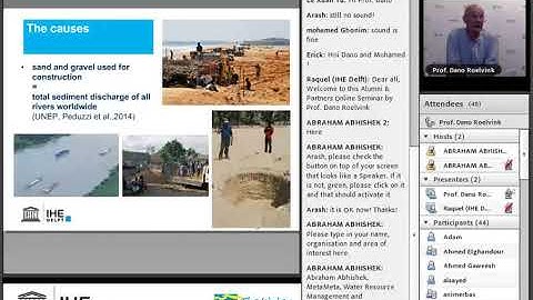 IHE Delft 💧 Alumni Online Seminar: Coastal evolution and management by Prof Roelvink