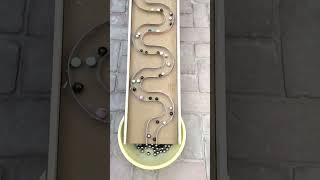 Perfect Marble Movement on a Beautiful Track Setup#MarbleRun #Smooth #Satisfying #Relaxing