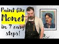 Paint like claude monet in 7 easy steps