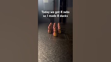 Day 4 of printing a duck per sub #shorts #3dprinting #duckarmy