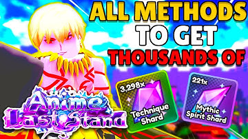 All Methods to Get THOUSANDS of Rerolls & Tons of Mythic Shards in Anime Last Stand