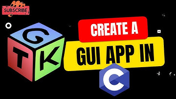1.HOW TO CREATE A GUI APPLICATION USING C PROGRAMMING LANGUAGE!! USING GTK+3