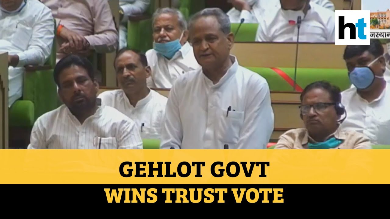 ‘Conspiracy failed…’: Gehlot-led Rajasthan govt wins trust vote in assembly