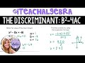 Understanding the Discriminant in Quadratic Equations
