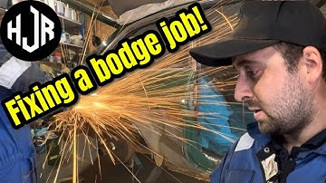 MGB - THE ROT BOX RESURRECTION! MGB gt restoration - Removing the outer sill