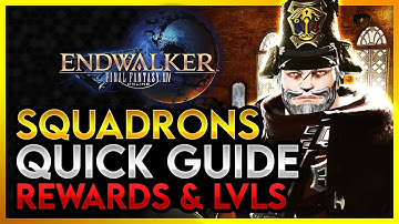 FFXIV Squadrons Quick Guide! Command missions, recruiting and rewards!