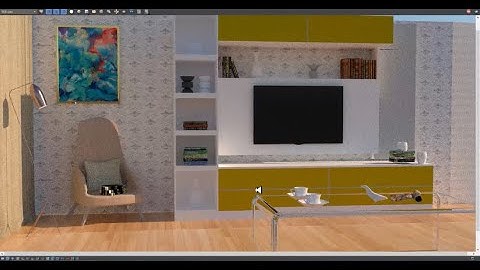 3DSMax Tutorials, Tutorial on 3D Modeling & Texturing a Living room Interior Assets in 3dsmax
