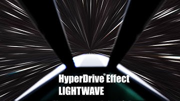 HyperDrive / Space Jump Effect in LightWave (any version)