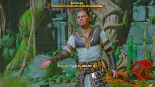 Kratos kills Heimdall ٠ God of War Ragnarök