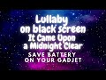 Relaxing music fo babies | Lullaby black screen | Deep sleep 8 hours