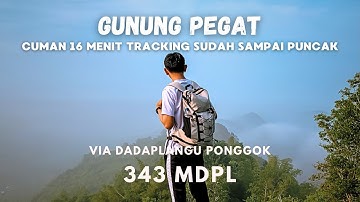 COCOK BUAT PEMULA | PENDAKIAN GUNUNG PEGAT 343 MDPL BLITAR