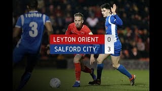 HIGHLIGHTS: Leyton Orient 0-3 Salford City