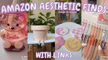 Amazon & Aliexpress Aesthetic Finds with links | TikTok Made Me Buy It | Amazon Must Haves