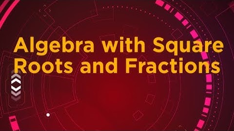 Algebra with Square Roots and Fractions | Simplifying Expressions #shorts #math #algebra #actprep
