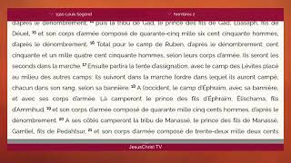 NOMBRES ~ Ancien Testament de La Sainte Bible Texte et audio Complets