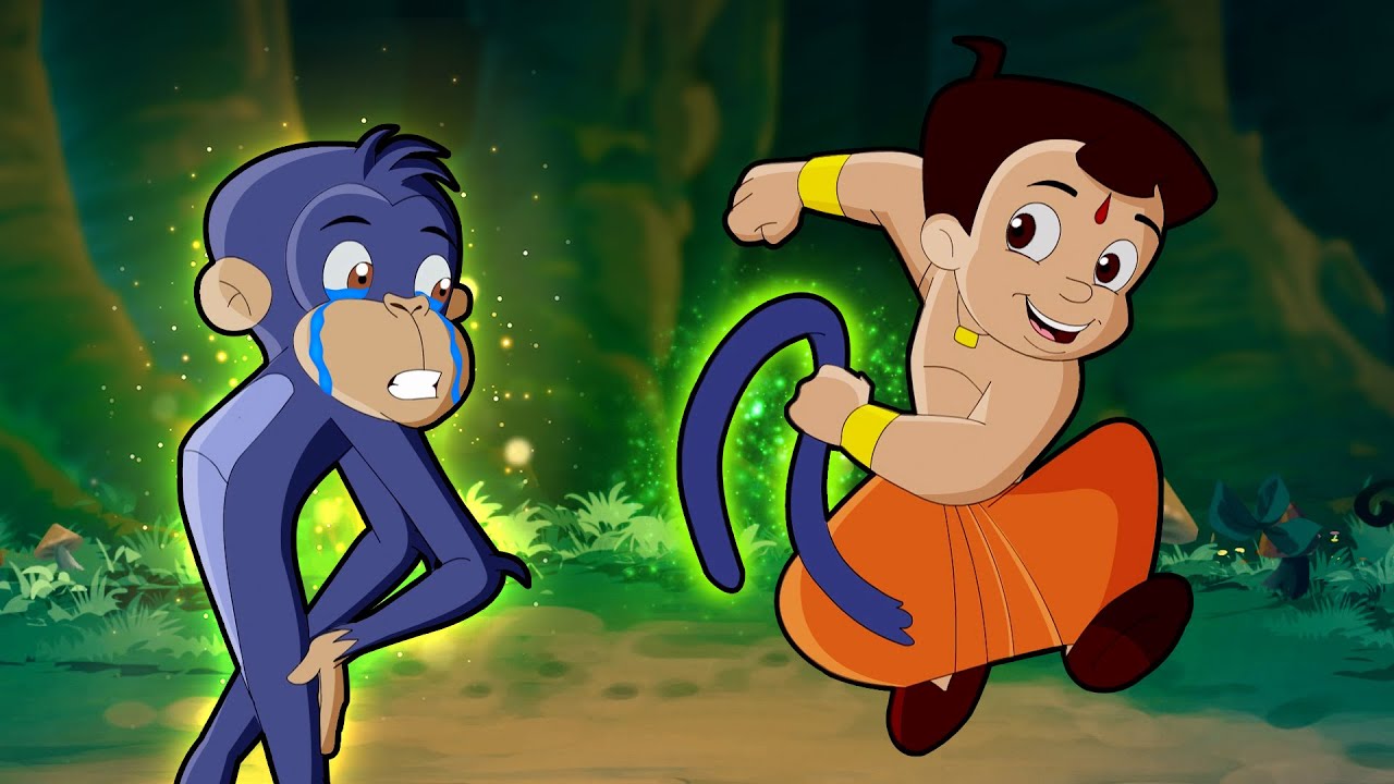 Chhota Bheem   Curse of Jaggus Tail  Cartoons for Kids  Funny Kids Videos