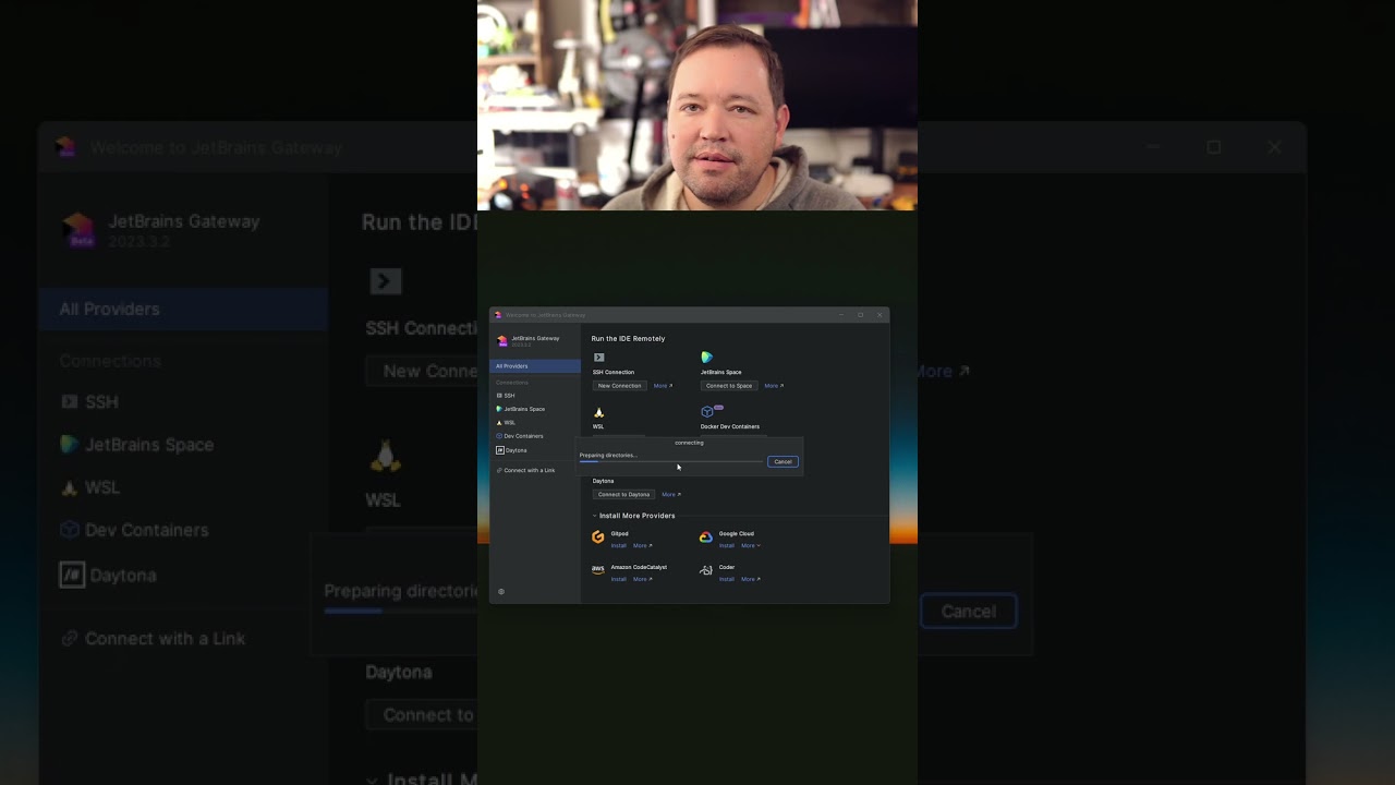 Jetbrains Intellij with Remote Development Environments