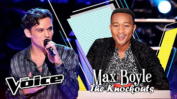 Max Boyle sing "When The Party's Over" in The Knockouts of The Voice Season 17