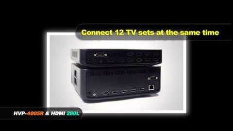 [DigitalZone] Cable Connection - HVP 4005 & HDMI 280L