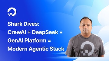 CrewAI + DeepSeek + GenAI Platform = Modern Agentic Stack