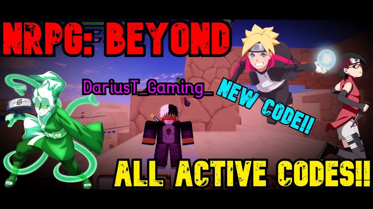 New Code Beyond Nrpg 062 25tries - roblox naruto beyond all codes expired youtube