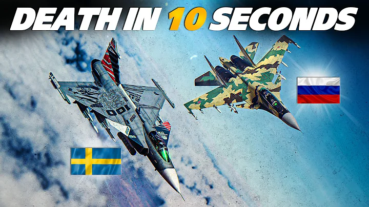 Jas-39 GRIPEN Vs Su-30SM Flanker-H DOGFIGHT | Digital Combat Simulator | DCS |