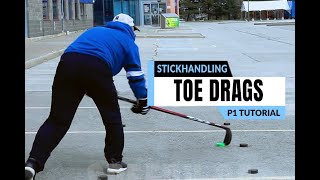 Off-Ice Stickhandling Toe Drags TUTORIAL