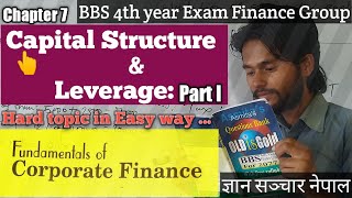 BBS 4th Year | Capital Structure Concept | Part 1 | Corporate Finance |