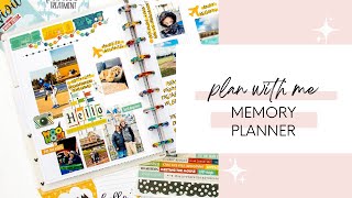 Plan With Me | Memory Planner | Disneyland | Stop The Blur | Disney Echo Park + Simple Stories