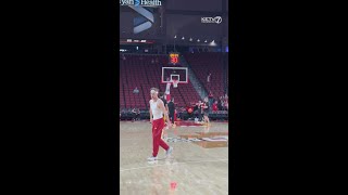 Sam Hoiberg Takes In His Last Game At Pba