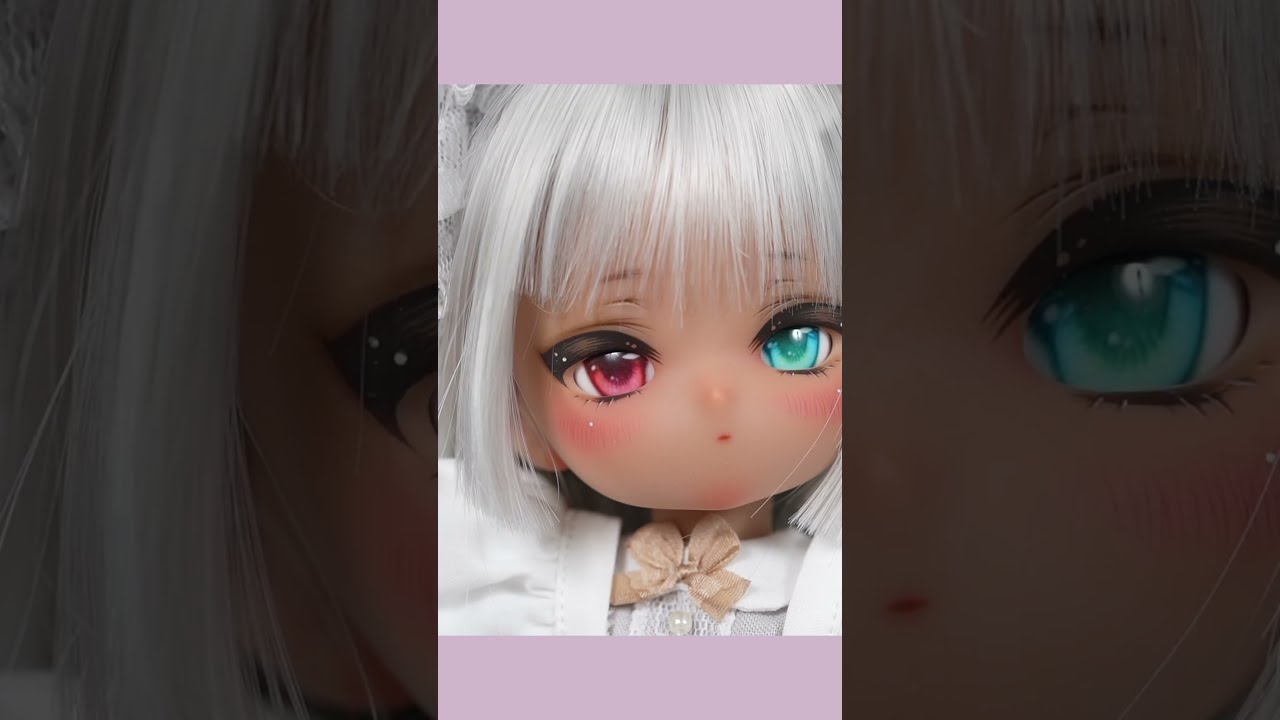 うさぎとメイドのコラボguruが可愛すぎて困っちゃう #球体関節