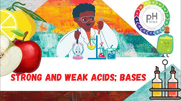 Strong weak acids and bases