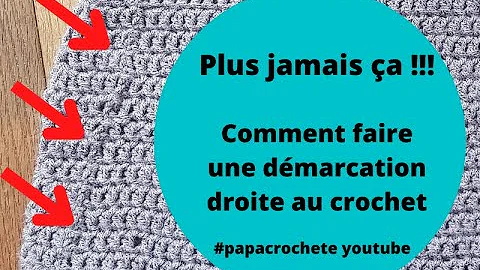 Comment crocheter en rond droit ?