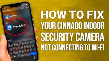 Zo repareert u het probleem dat uw Cinnado Indoor Security Camera geen verbinding maakt met wifi:...