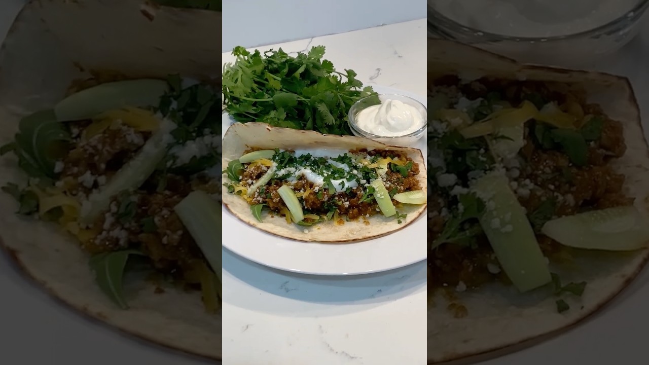 Nobody Believes These Are Ground Turkey Tacos! 🌮