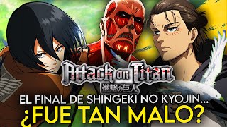 El FINAL de SHINGEKI NO KYOJIN FUE MALO ft. @HashiramaReviews