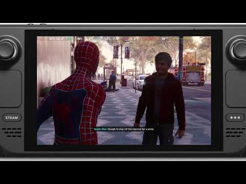 Marvel’s Spider-Man Remastered Steam Deck Gameplay #8