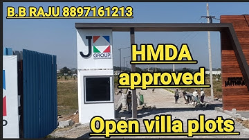 Open villa plots @nandikandi sangareddy @muthangi @medchal #kandiiit