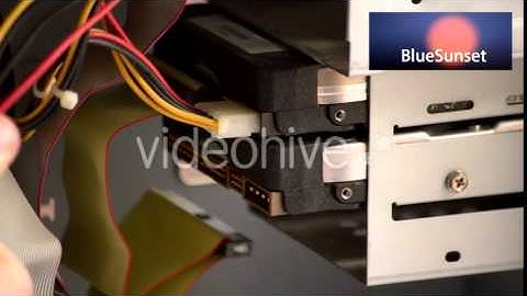 Unplug SATA Hard Drive | HD Stock Video Footage