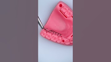 Learn Continuous Sutures Made Simple – Watch This! 👀 #shorts #dentistry #healthcare