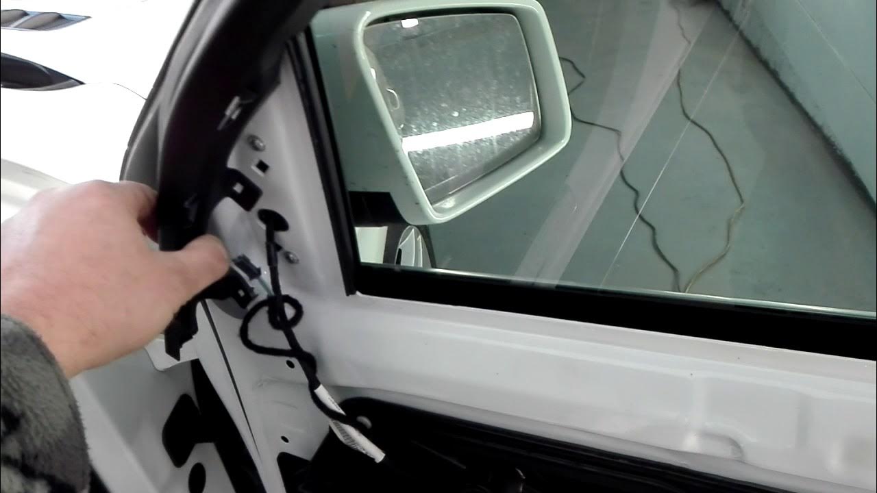 Как снять дверь w164