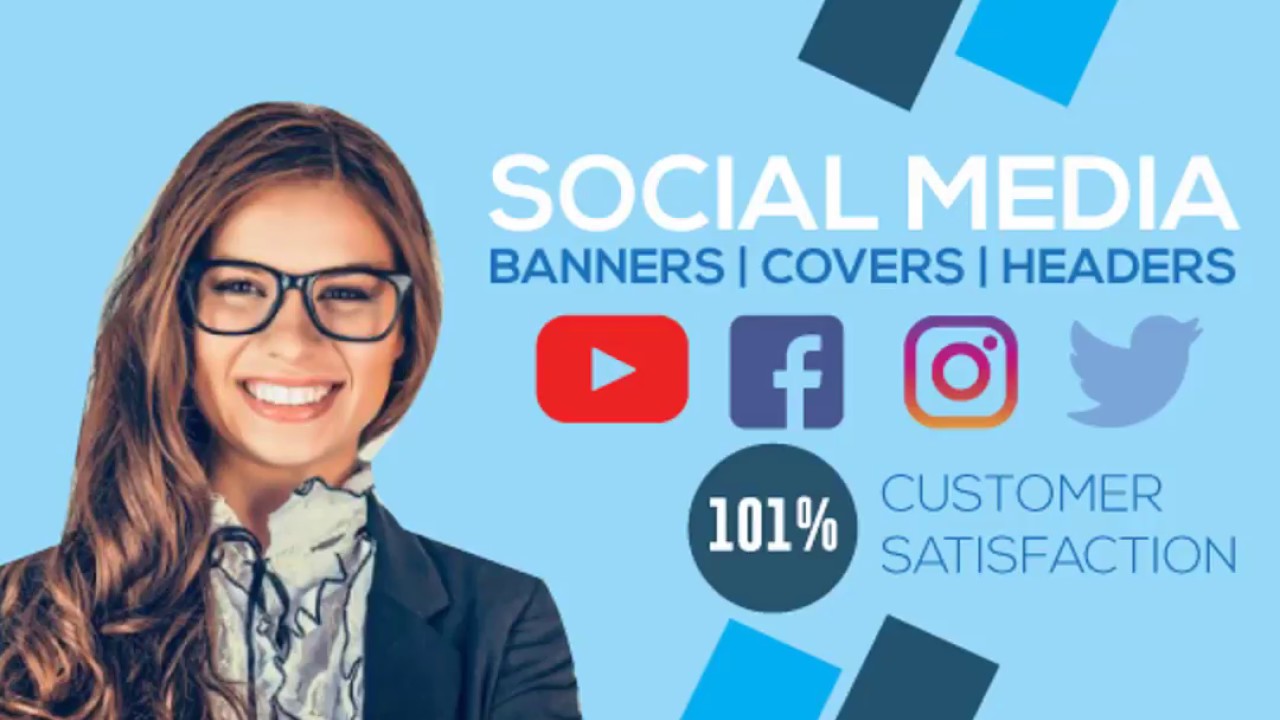 social media banner,header design YouTube