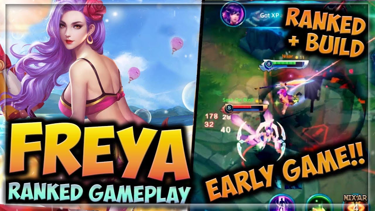 heroes evolved freya build ranked gameplay early game beast