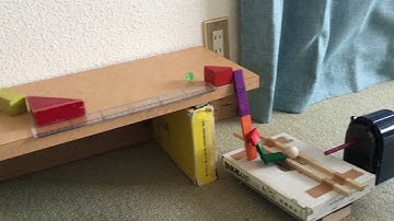 自作ピタゴラ装置No.30　鉛筆削り/Pencil Sharpener [Self-made Pythagora Machine]